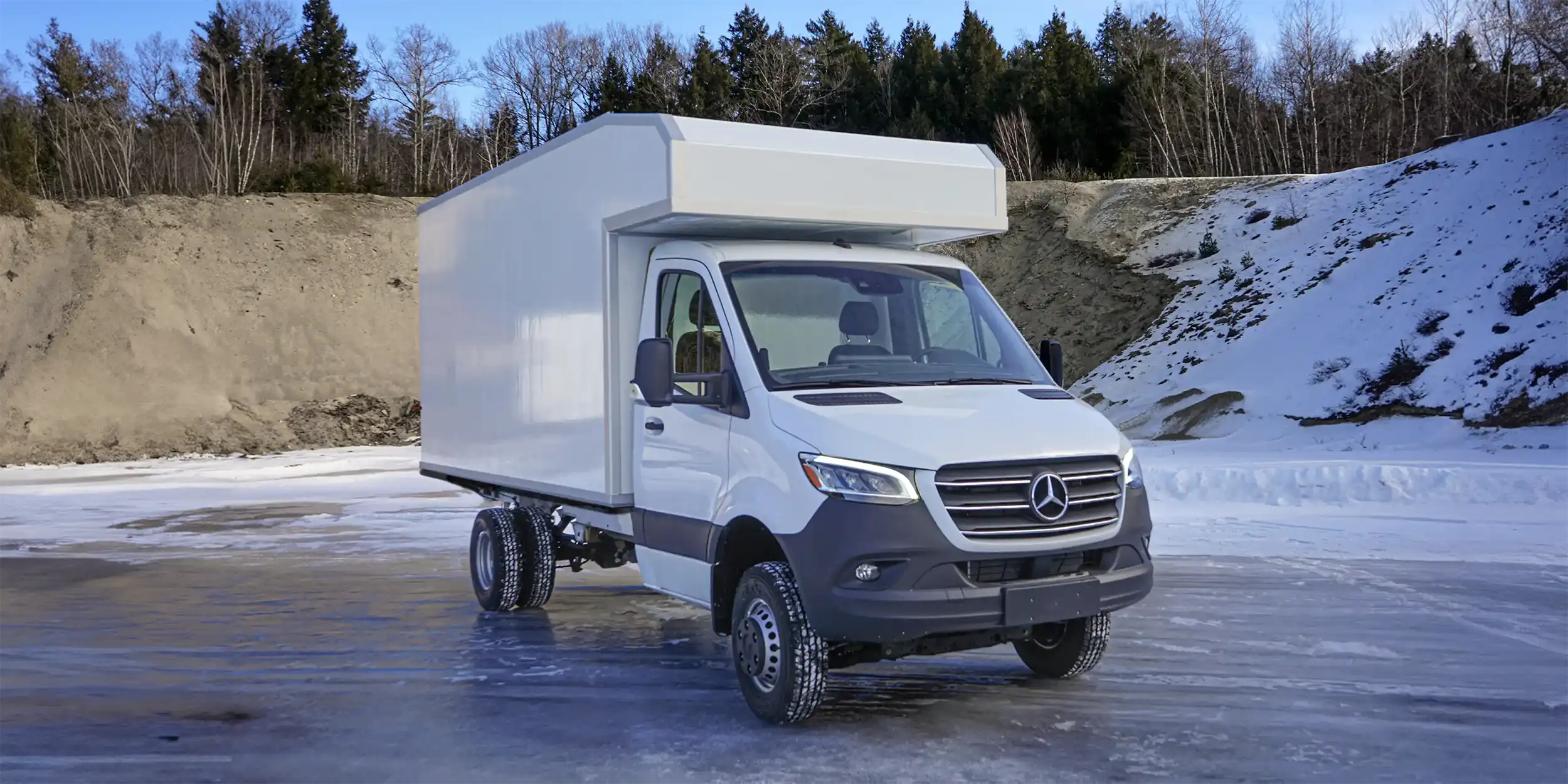 Globe Trekker Sprinter Van.