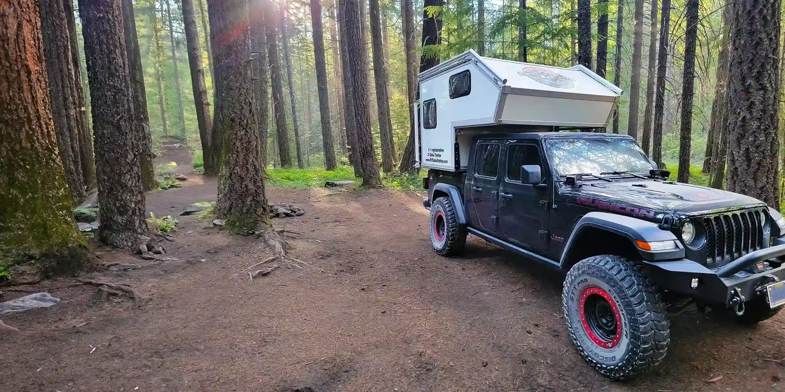 Light Weight Overland in forest.